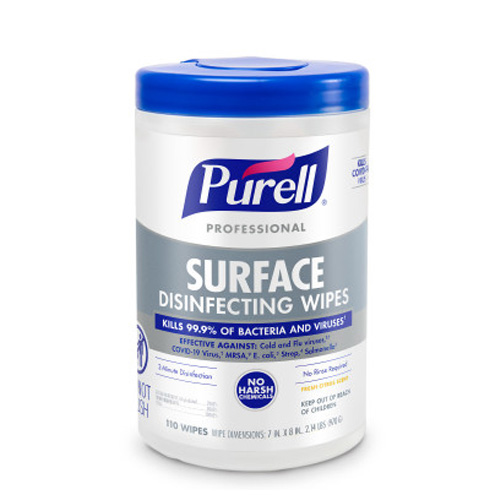 Toallitas desinfectantes profesionales para superficies PURELL®